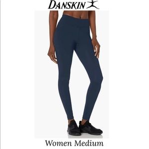 Danskin Women's Signature Wide Waist Yoga
 Ankle Legging